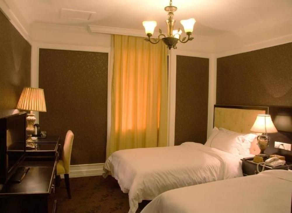 Manhattan Jinling Hotel Šanghaj Exteriér fotografie